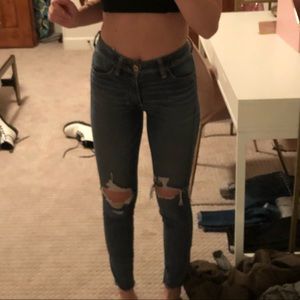 American eagle stretchy skinny jeans